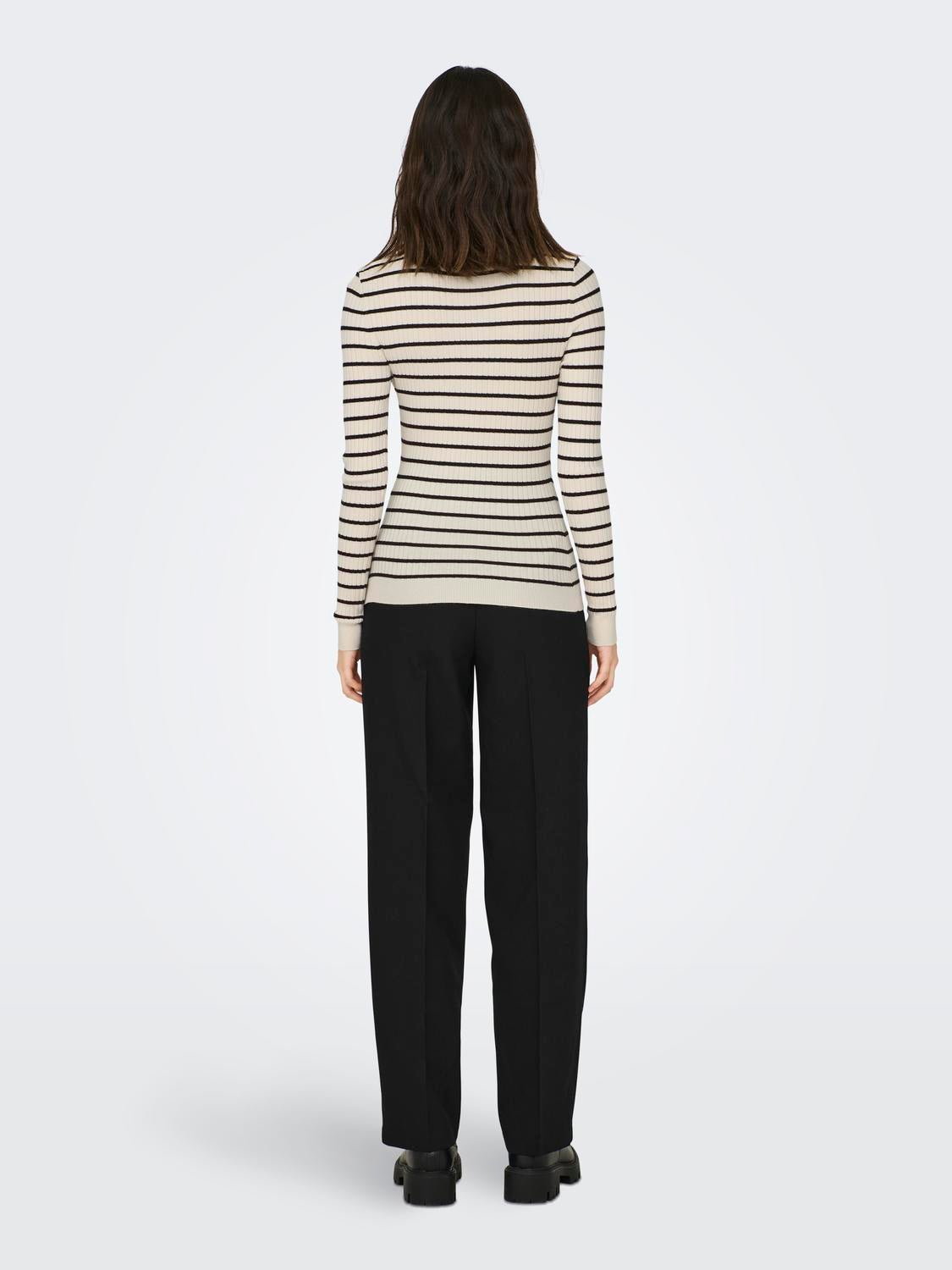 ONLKAROL Strickpullover Whitecap Gray