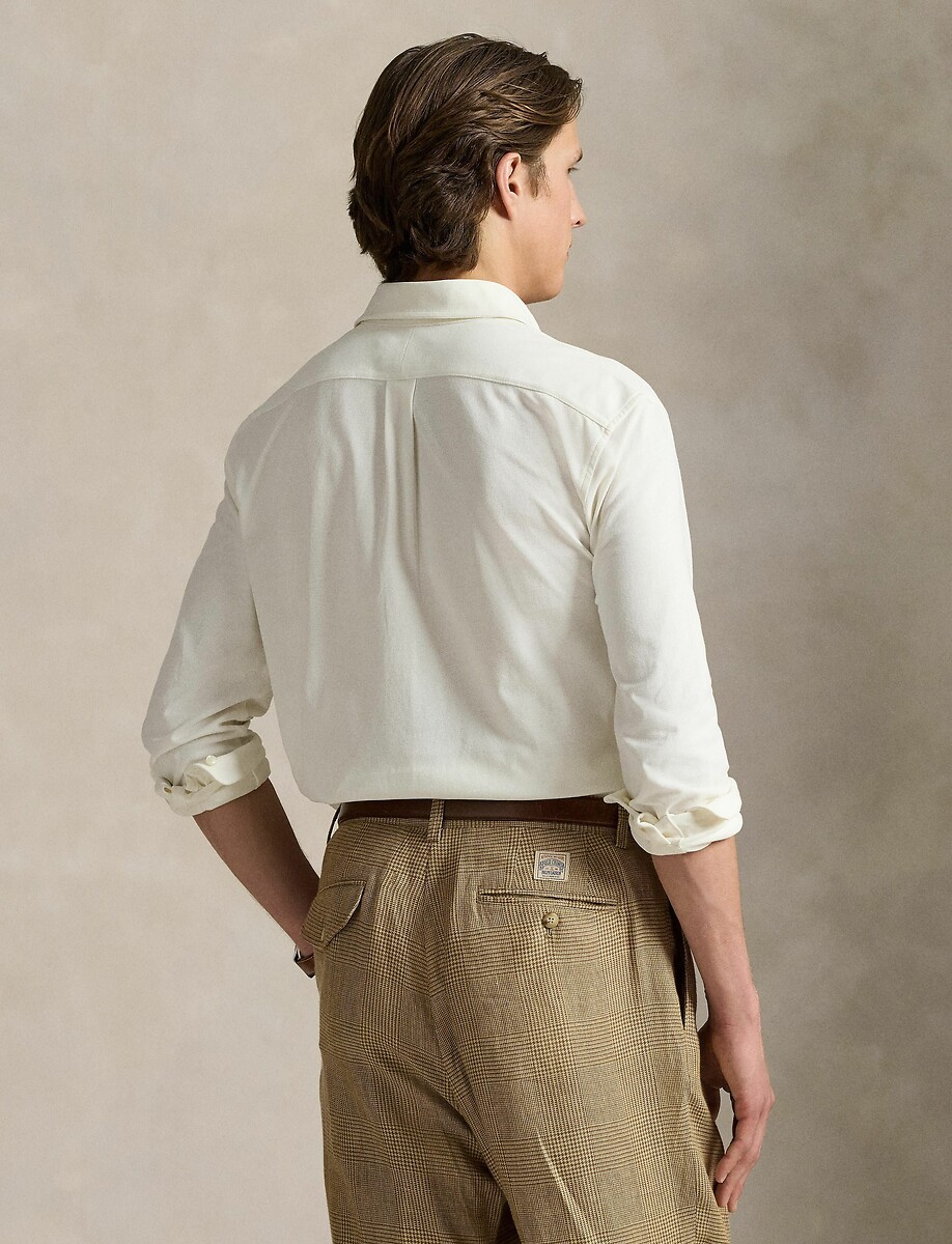 POLO RALPH LAUREN<br>Camisa de algodão piqué ultraleve