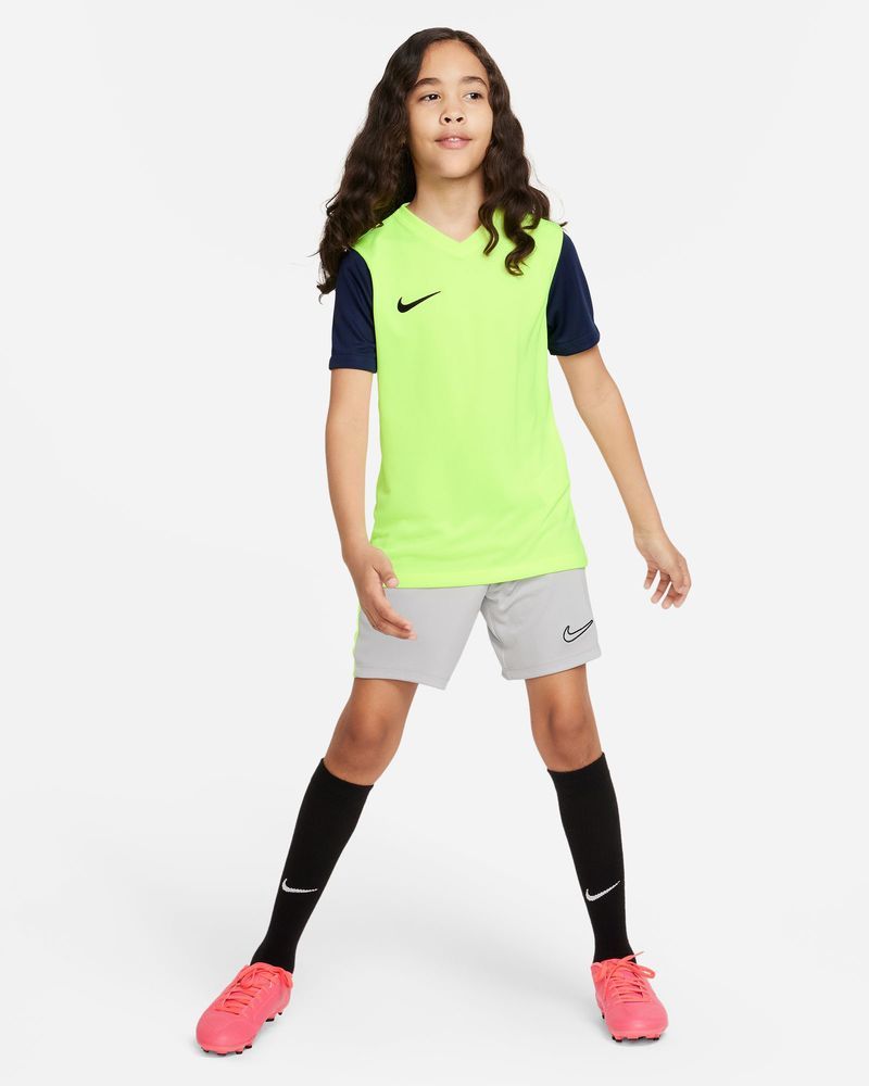 Maillot Nike Tiempo Premier II Jaune Fluo pour enfant