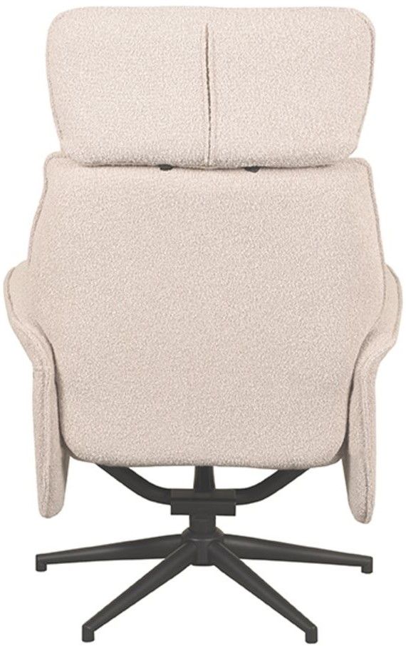 Relaxfauteuil met hocker Naturel Touch CH-73.019 Verdal B77 x D79 x H109 cm