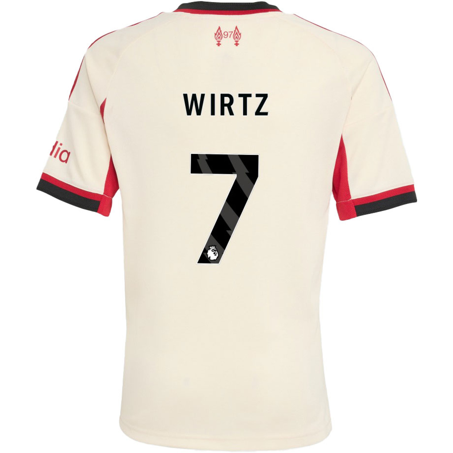 adidas Liverpool Uit Shirt Wirtz 7 Kids