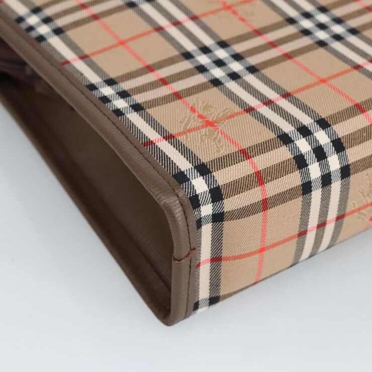 Burberry Vintage Burberry Clutch Beige