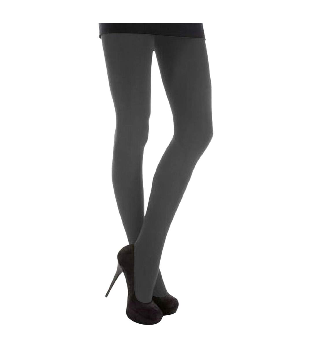 Silky - Collants thermiques 300 deniers (1 paire) - Femme (Gris) - UTLW336