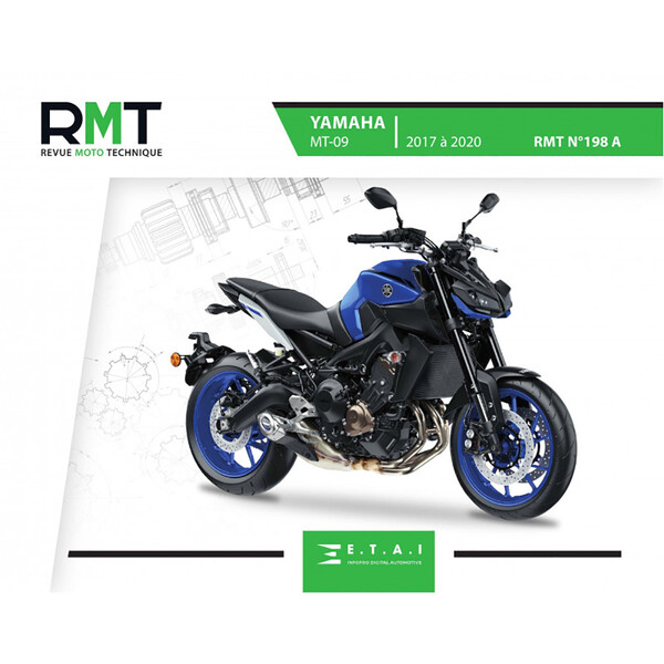 Etai - RMT 198 A YAHAMA MT-09 (2017 à 2020)