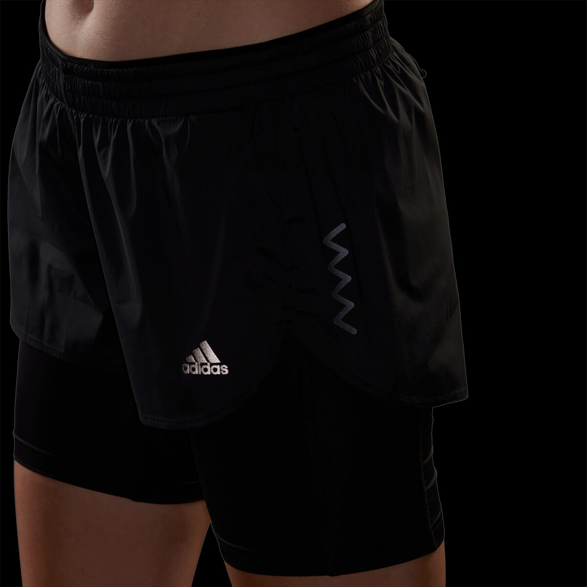 adidas Run Fast 2in1 Løbeshorts Dame