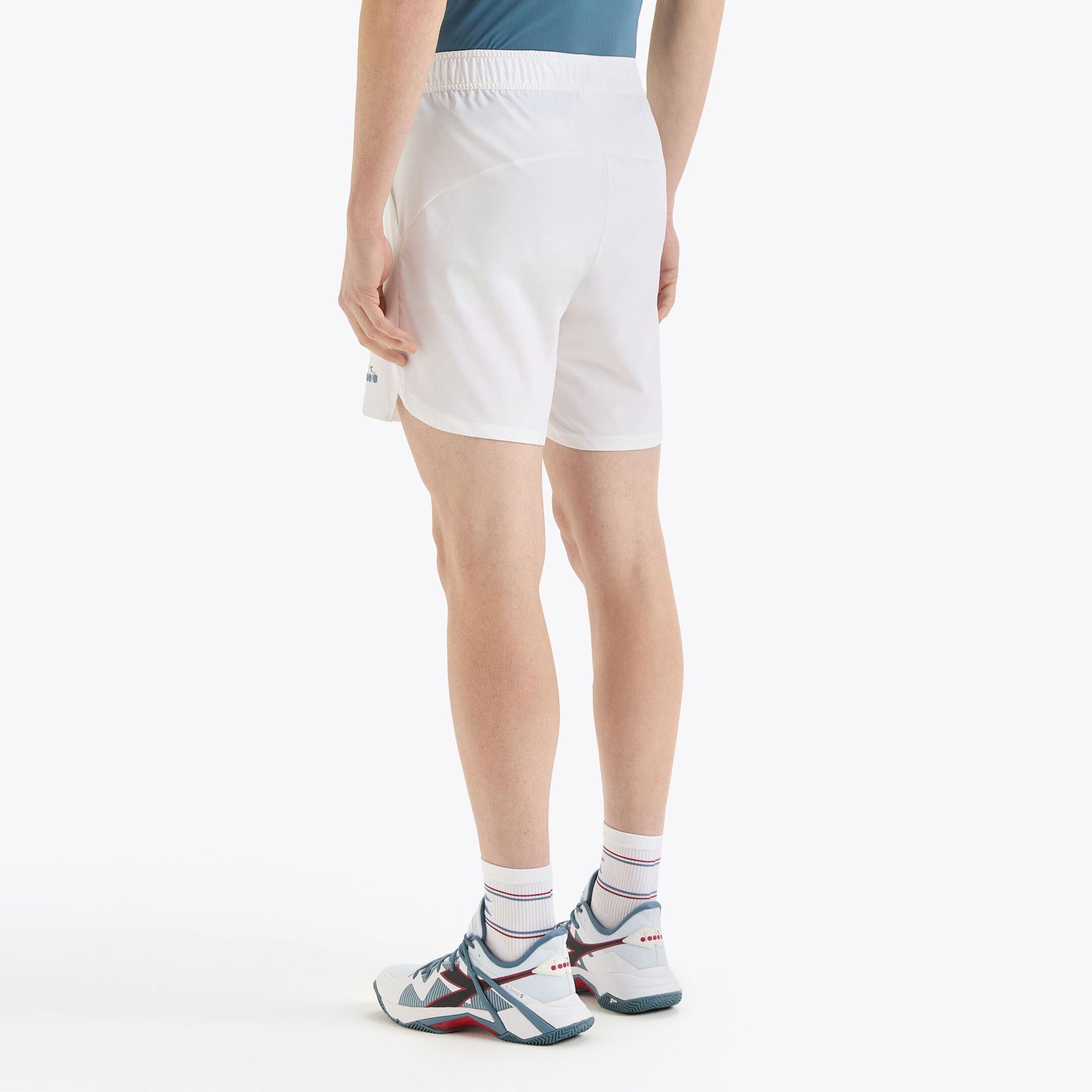 Diadora Icon 7In Shorts Hommes - Blanc