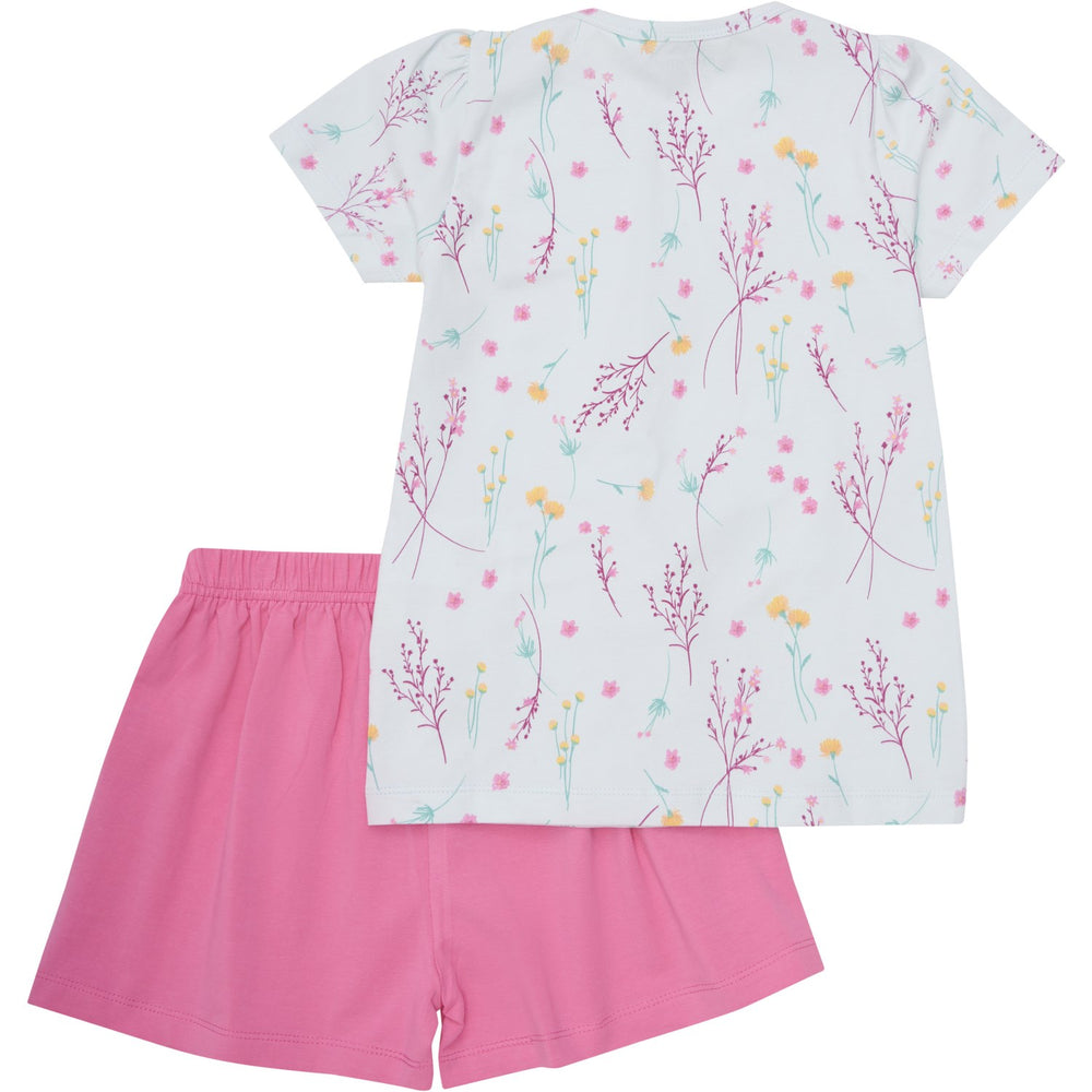 Køb Minymo Wan Blue T-Shirt og Shorts Sæt AOP