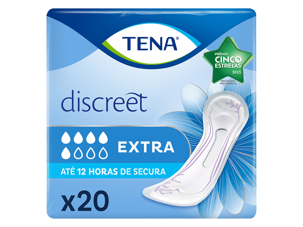 PENSOS INCONTINÊNCIA TENA DISCREET EXTRA 20 UN