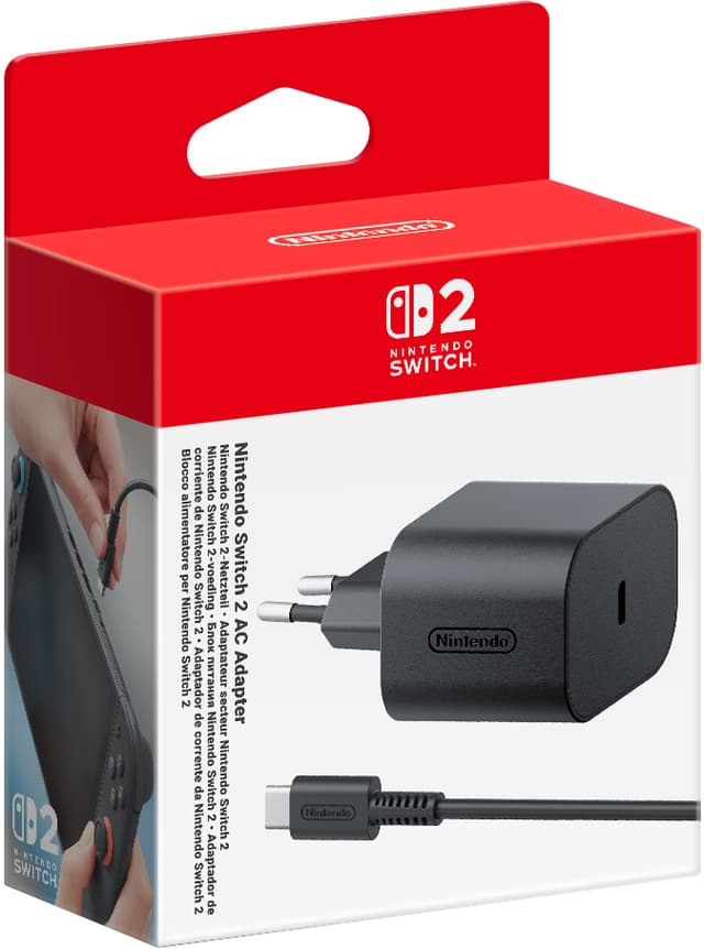Nintendo Switch AC-strømadapter