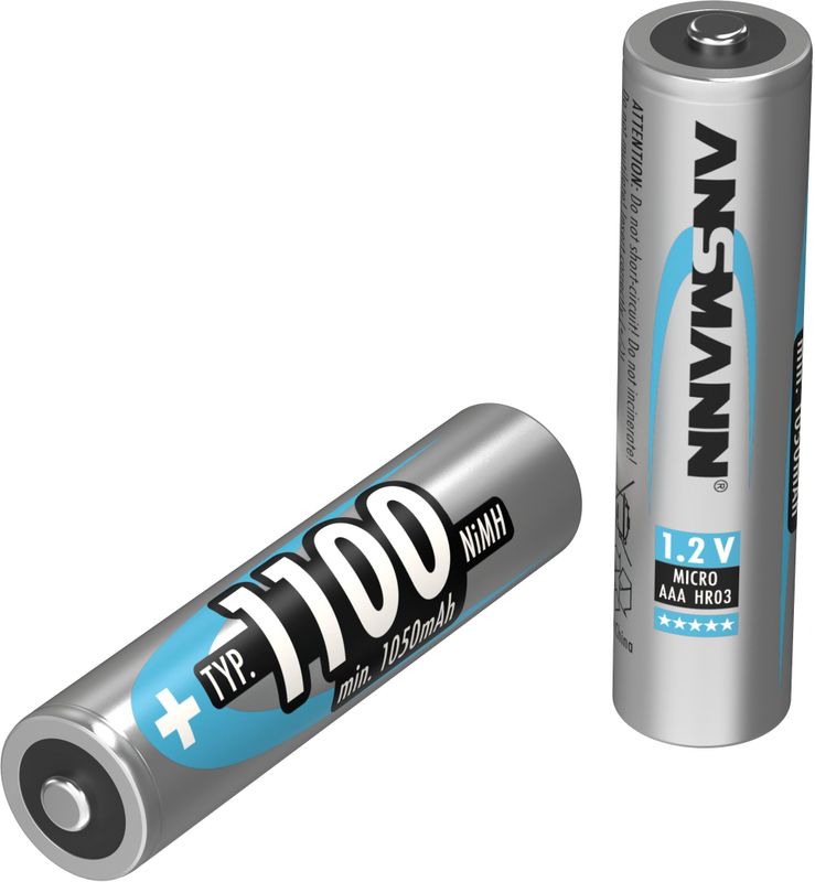Ansmann - 4er Blister 1100mAh Professional - Micro accu