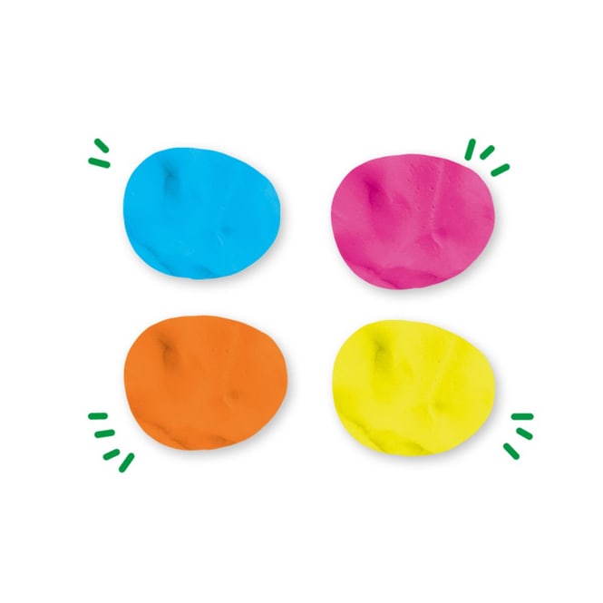 Feel Good Knete - Happy - 4er Pack