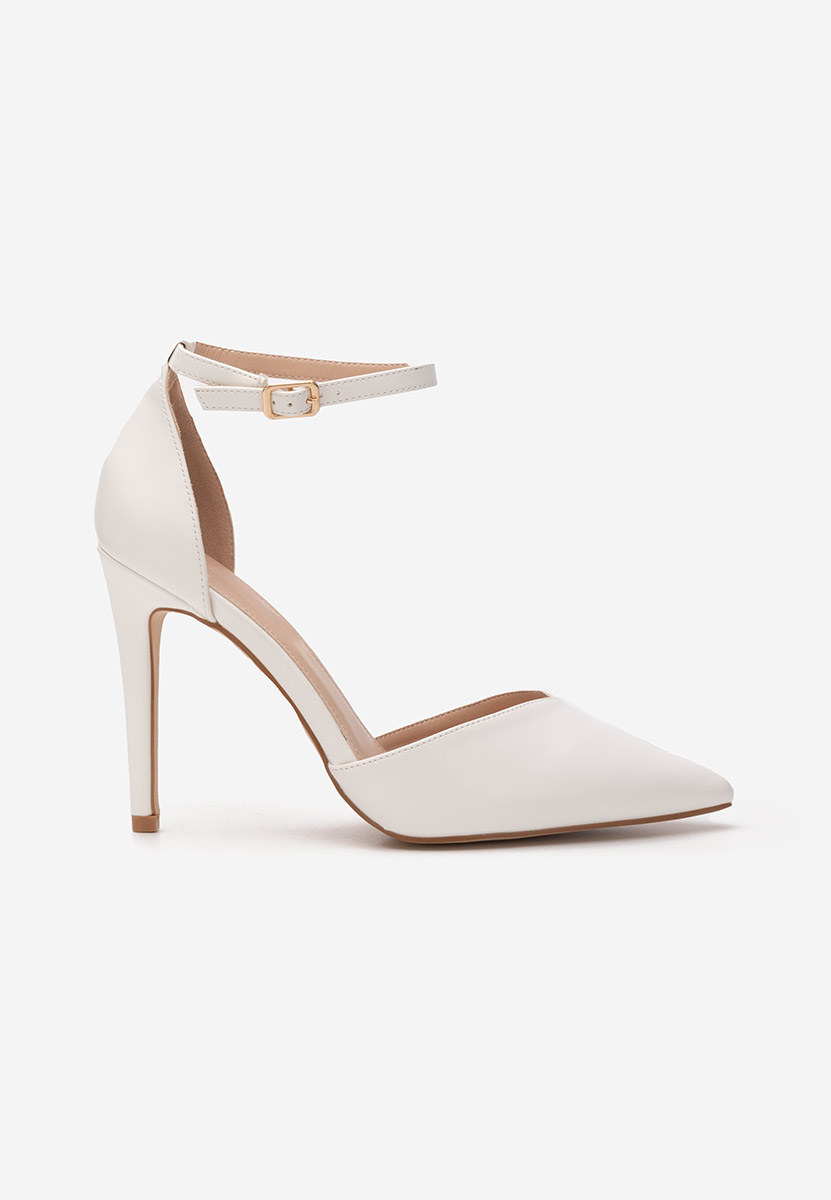 Chaussures à talon aiguille blancs Jalisa