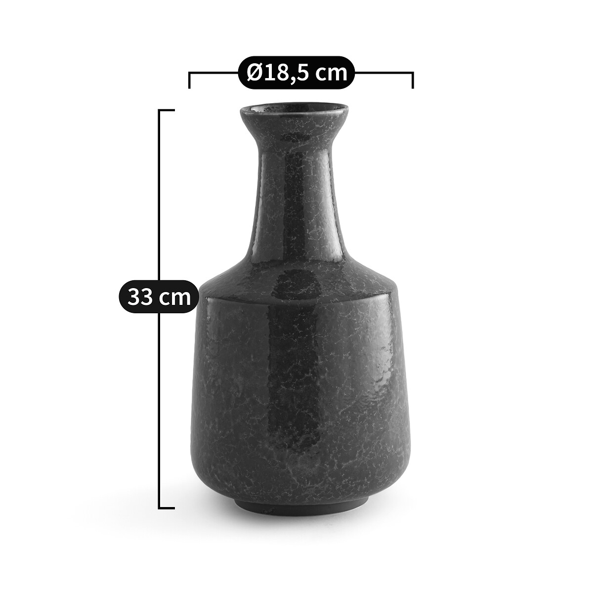 AM.PM<br>Vaso de cerâmica com esmalte, Medine