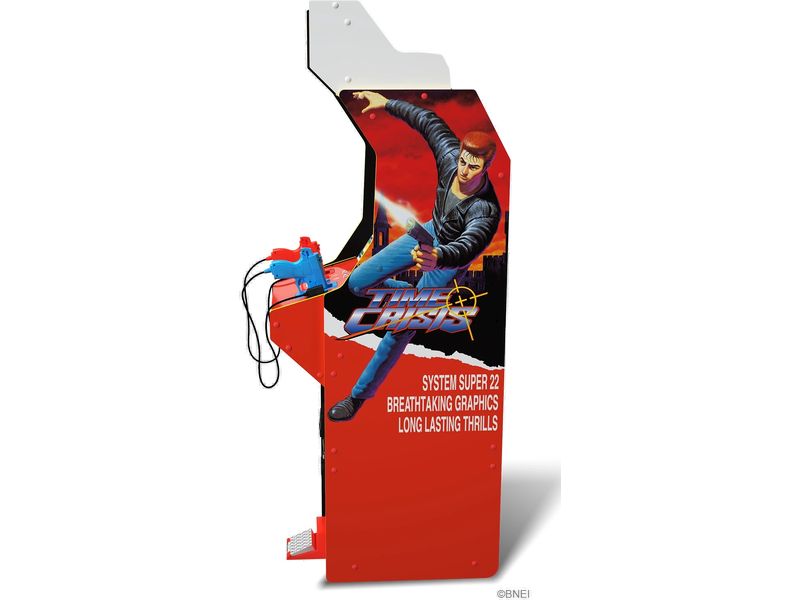 Arcade1Up Arcade-Automat Time Crisis Deluxe Spielautomat mit 4 Spielen aus der Bandai Namco Serie