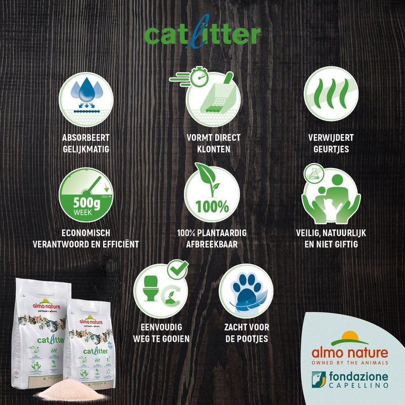 Almo Nature Catlitter - Kattenbakvulling - 4,54 kg