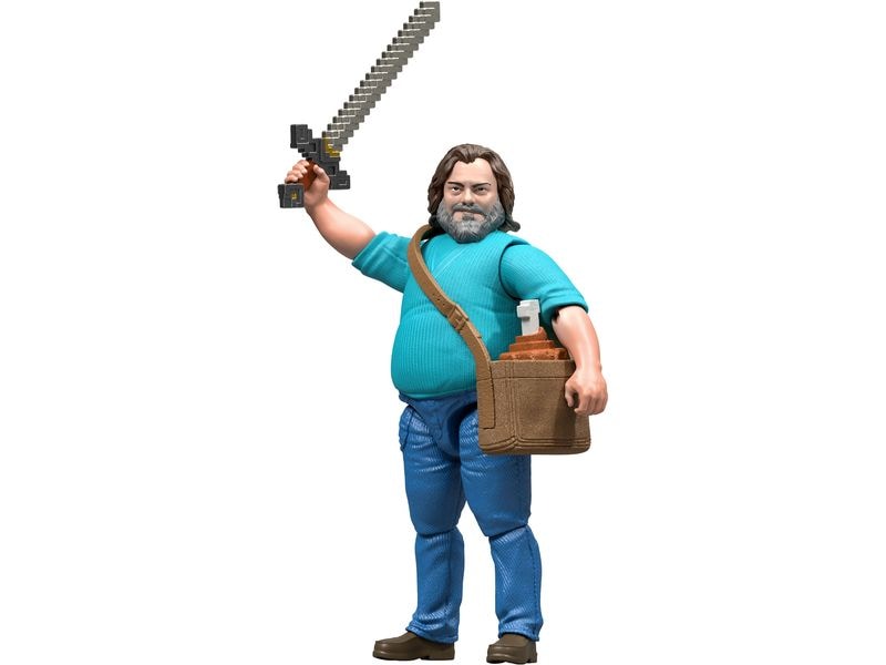 Mattel Minecraft Movie Singles Steve Kinderspielzeugfigur