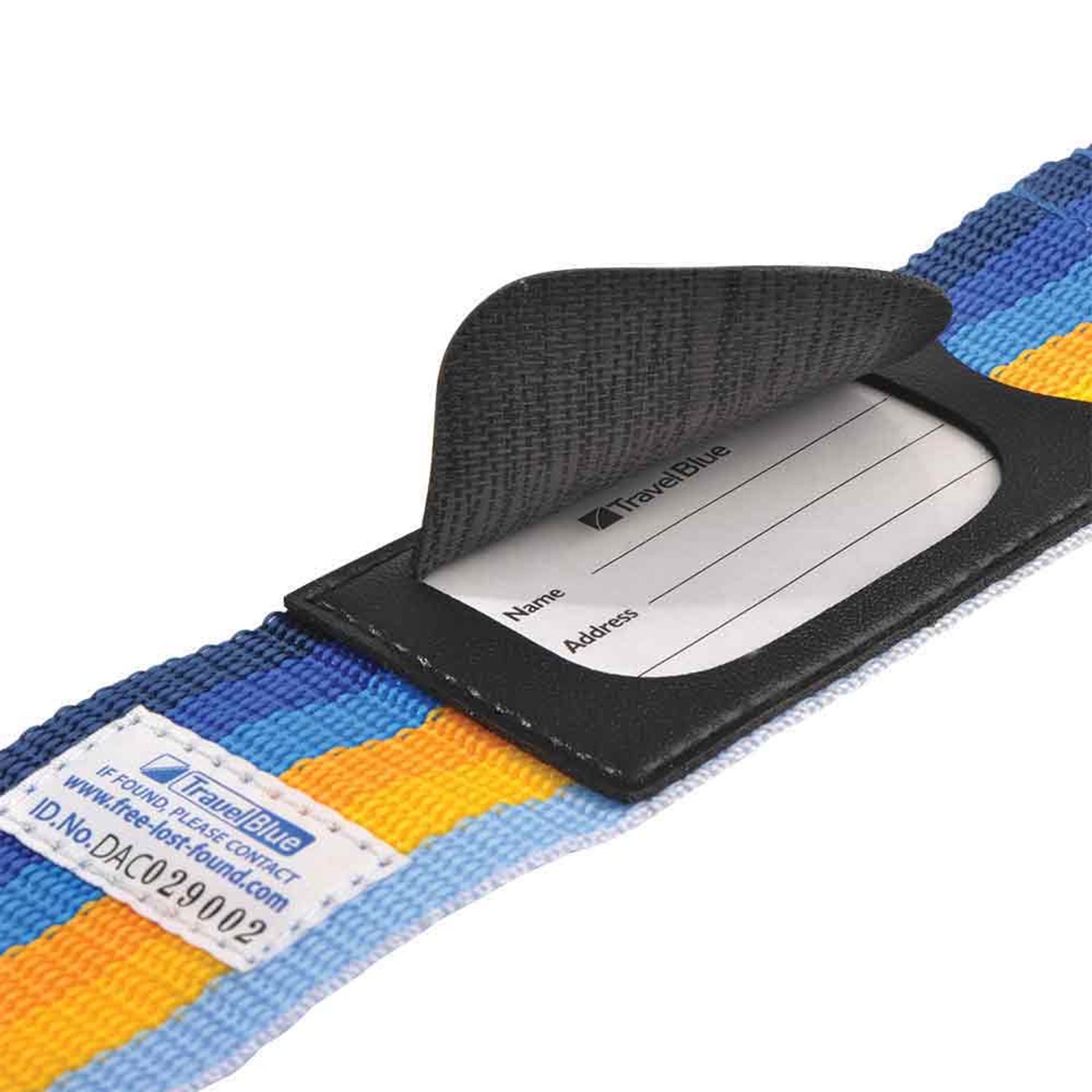 TravelBlue Luggage Strap blue multi