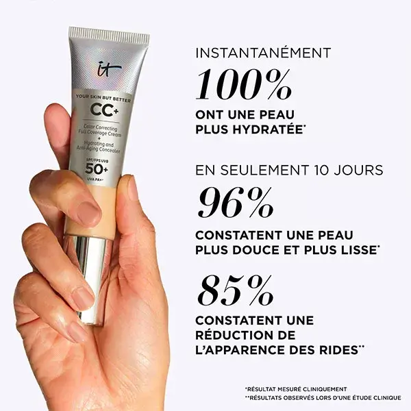 IT Cosmetics Your Skin But Better™ CC+ Creme Corretivo FPS 50 Deep Mocha 32ml