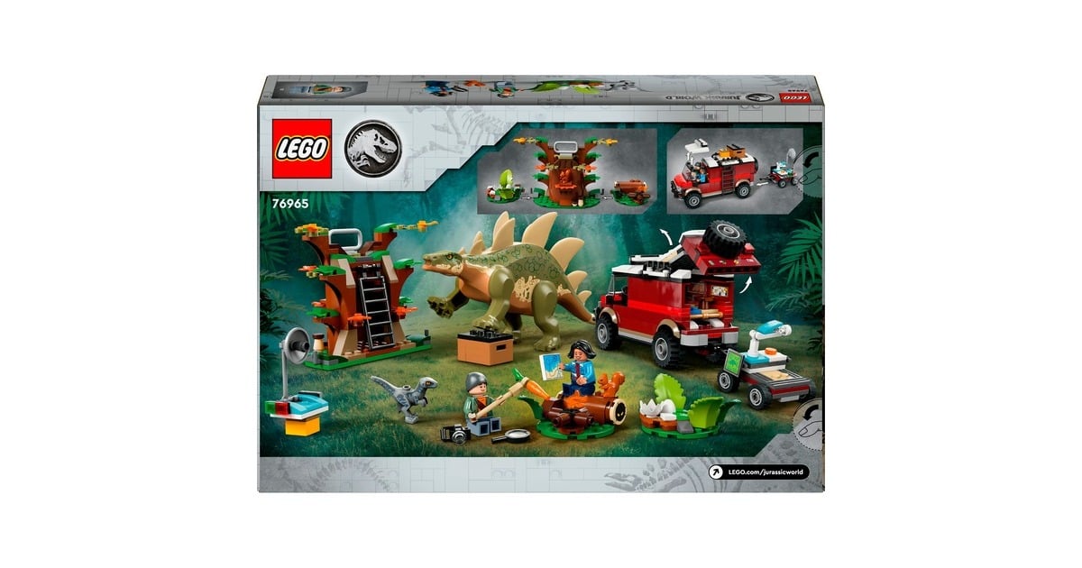 LEGOJurassic World - Dinosaurusmissies: Stegosaurus ontdekking Constructiespeelgoed  (76965)