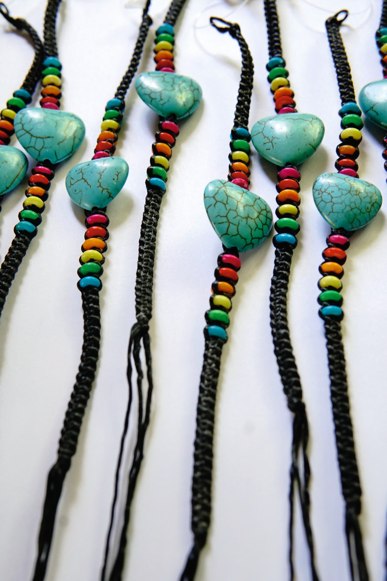 Armband 'Heart', multicolor, schwarz günstig bestellen