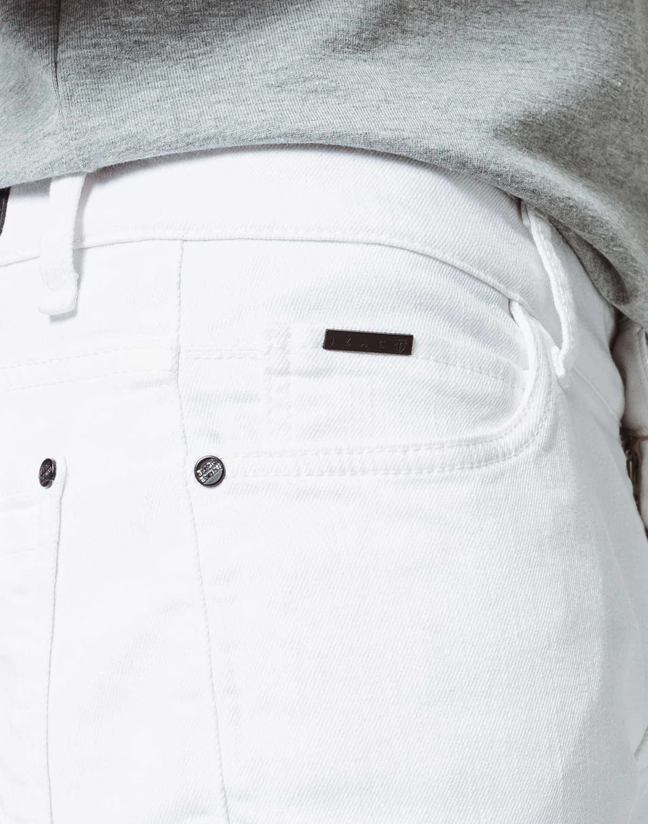Jean Slim Blanc