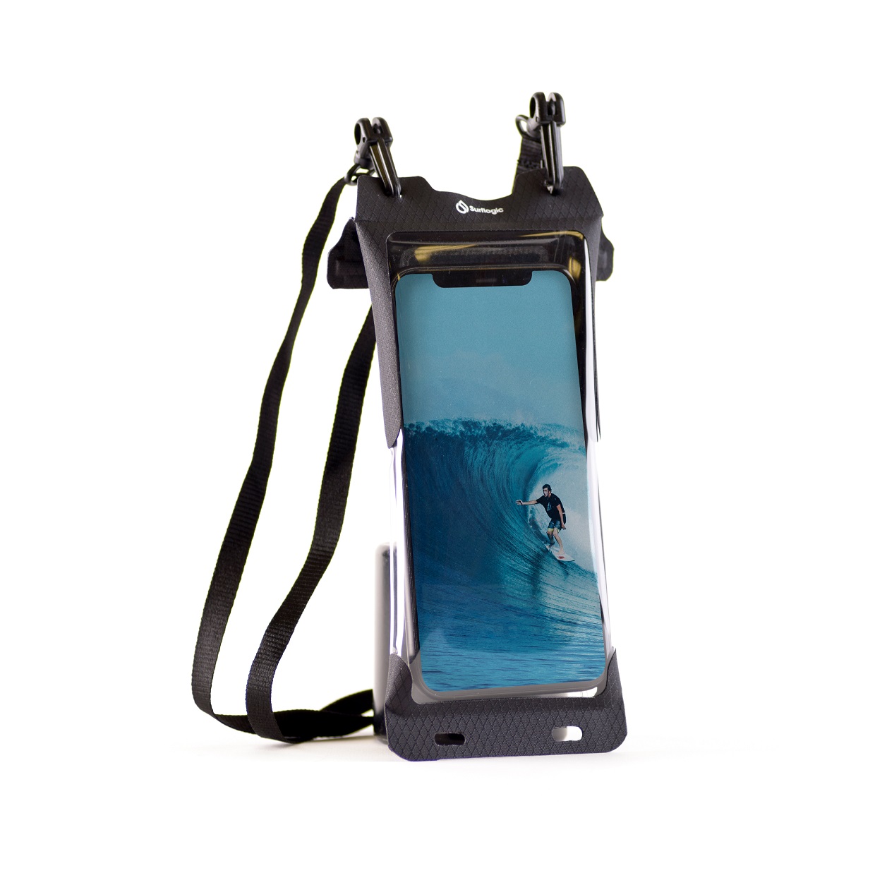 Surflogic Pochette étanche pour Téléphone XL - Phone Case Waterproof XL - Black