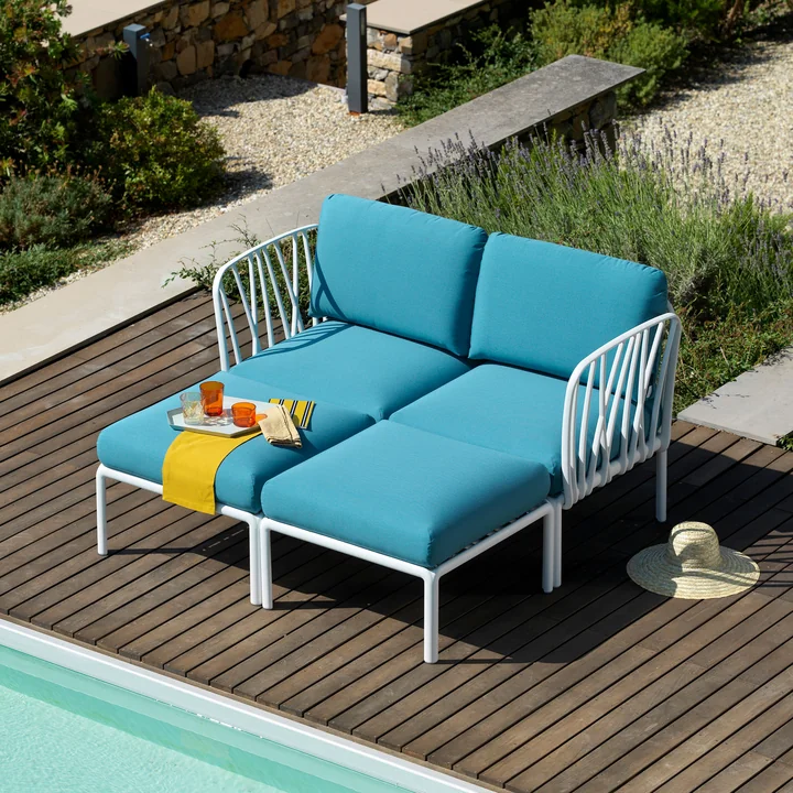 Nardi - Komodo Pouf, tortora / rosa quarzo
