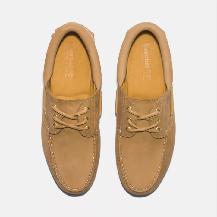 Timberland 50th Edition Butters 3-Eye Classic Lug para Homens na cor Golden Butter