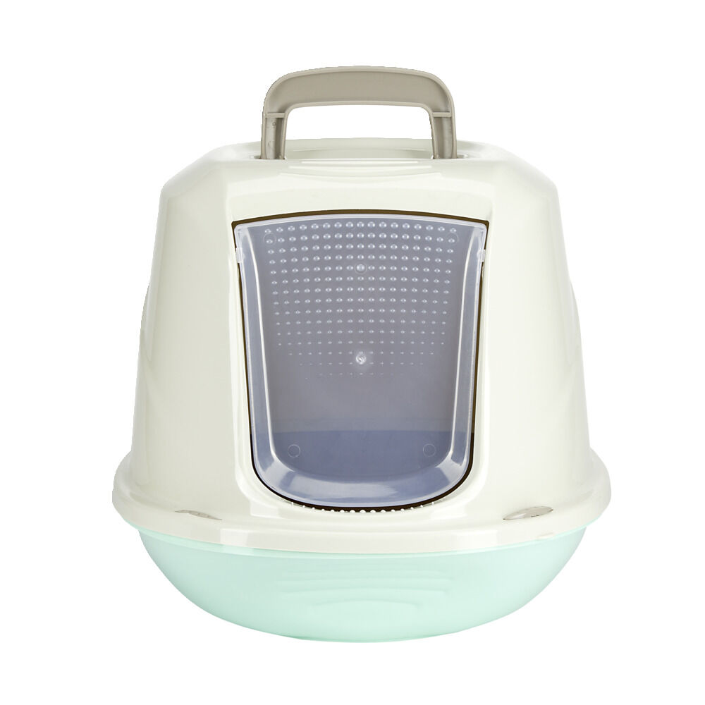 Maison de toilette pour chat avec couvercle et filtre (2 modèles)