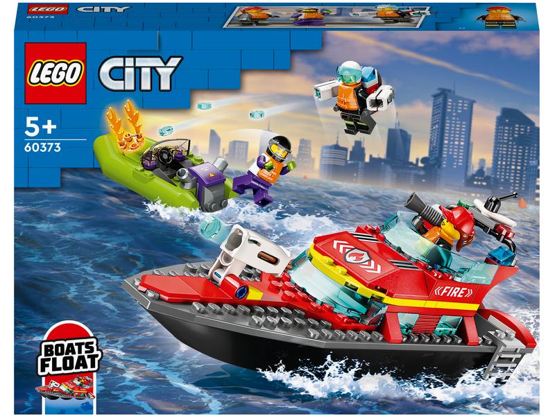 LEGO® City Feuerwehrboot 60373 Feuerwehrboot-Spielset