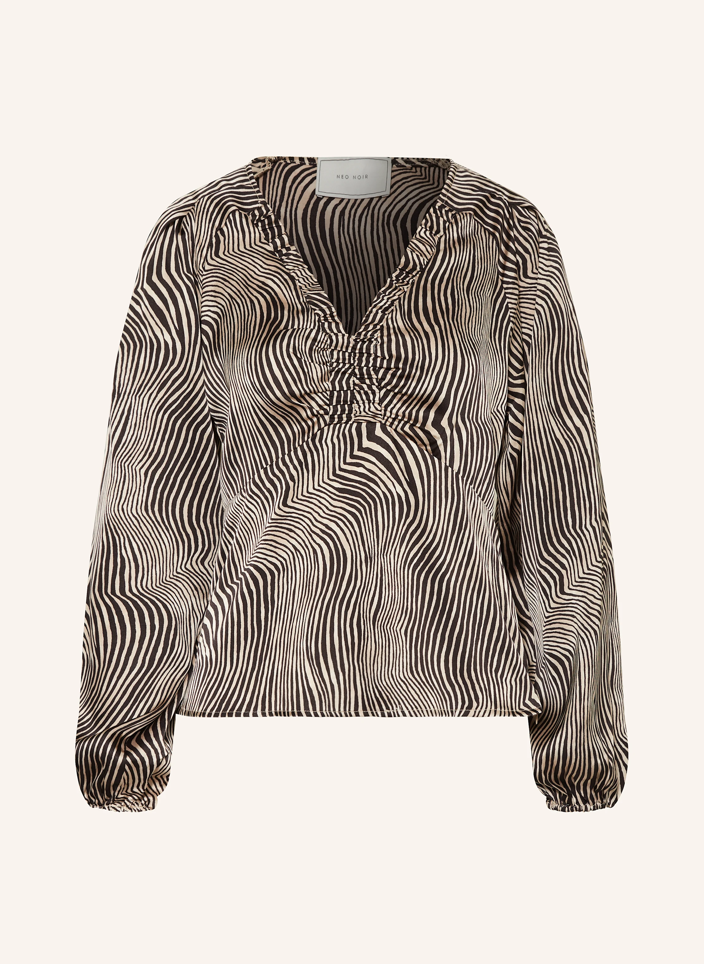 NEO NOIR Blusenshirt ISTANA aus Satin