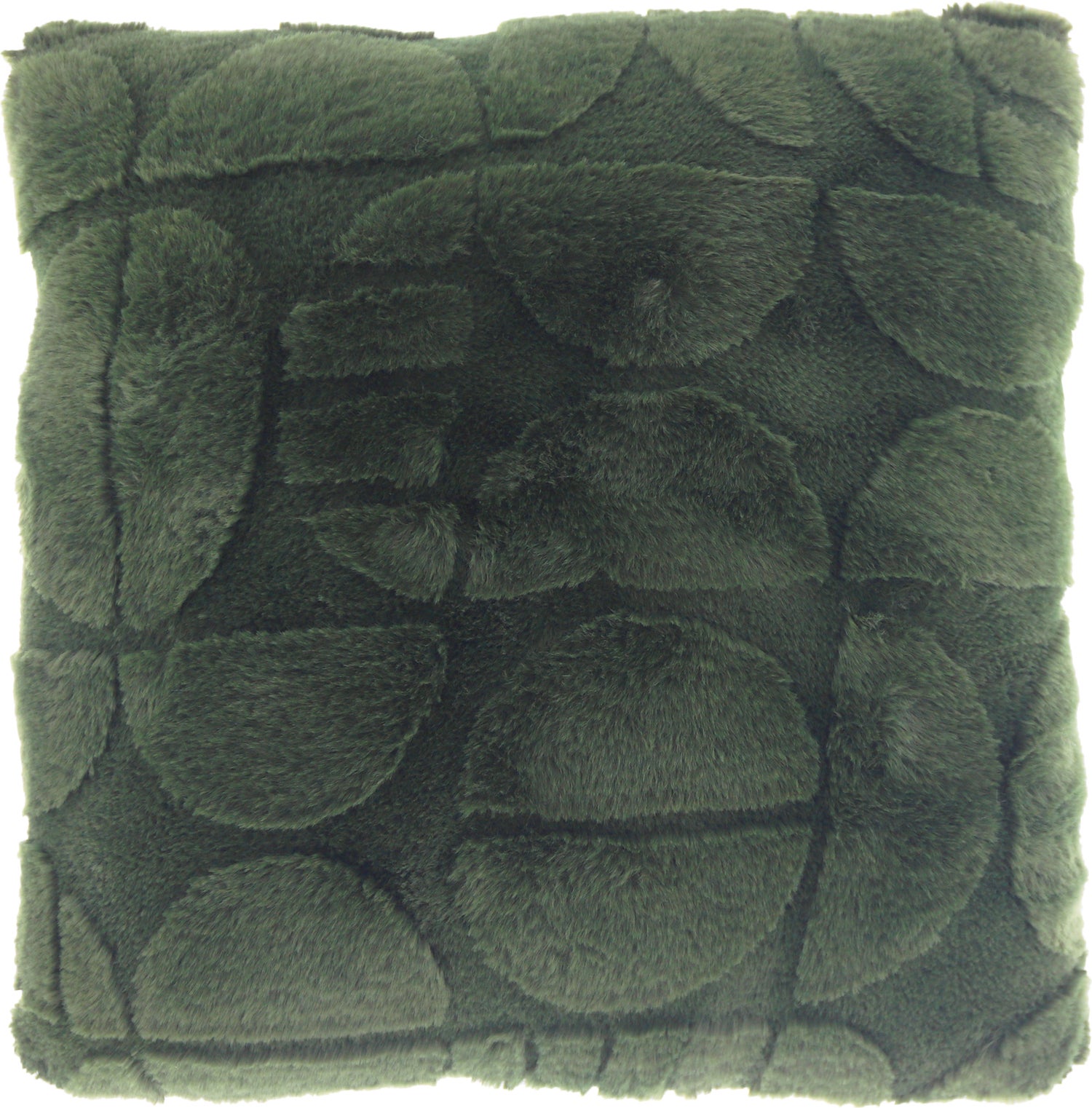 Unique Living sierkussen Milan donkergroen 45 x 45 cm
