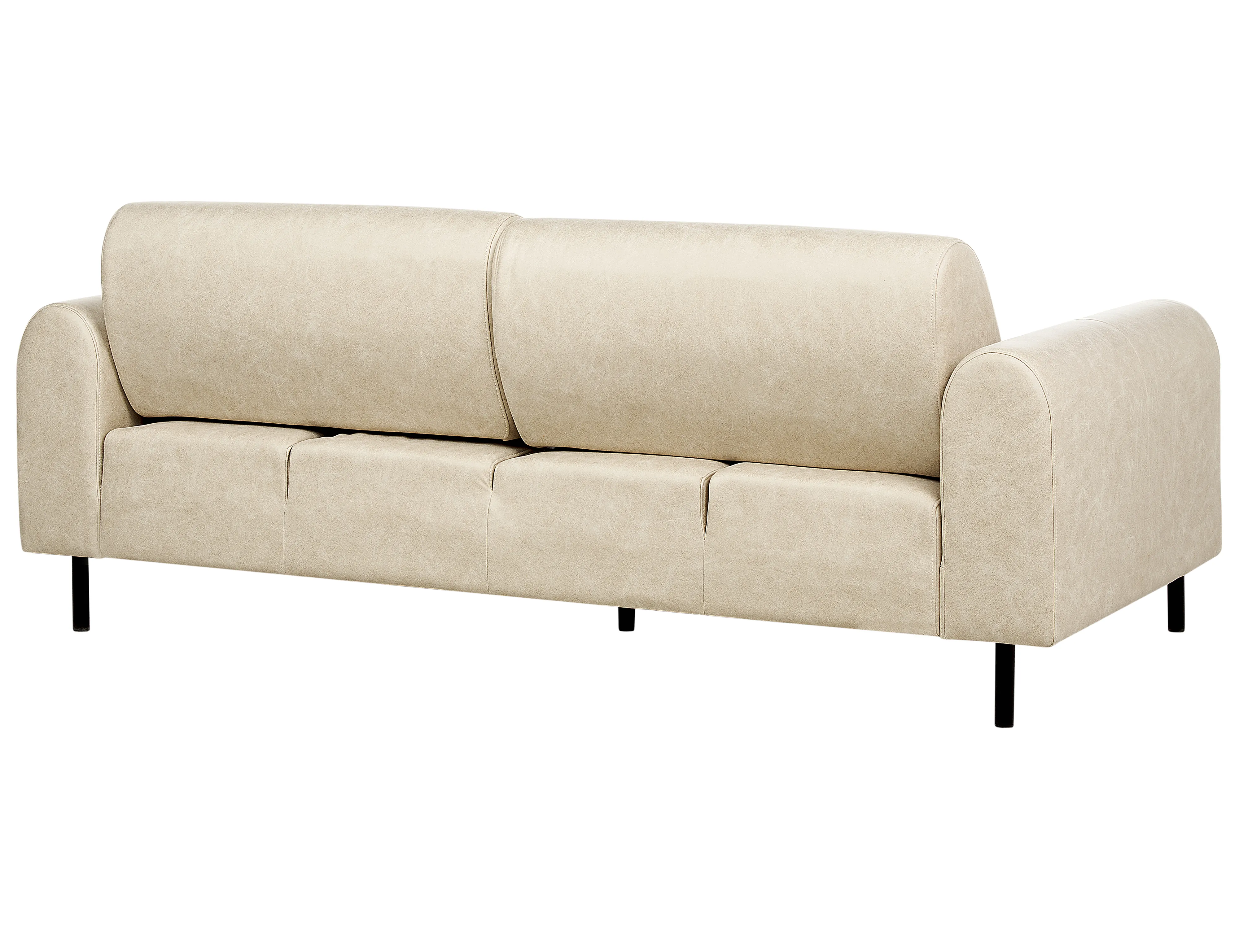 Bank 3-zits ASKIM Stof Beige
