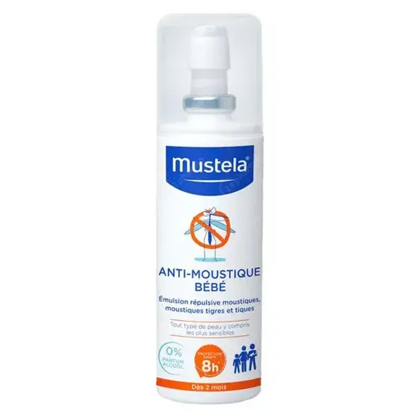 Repelente de mosquitos Mustela Baby 100ml