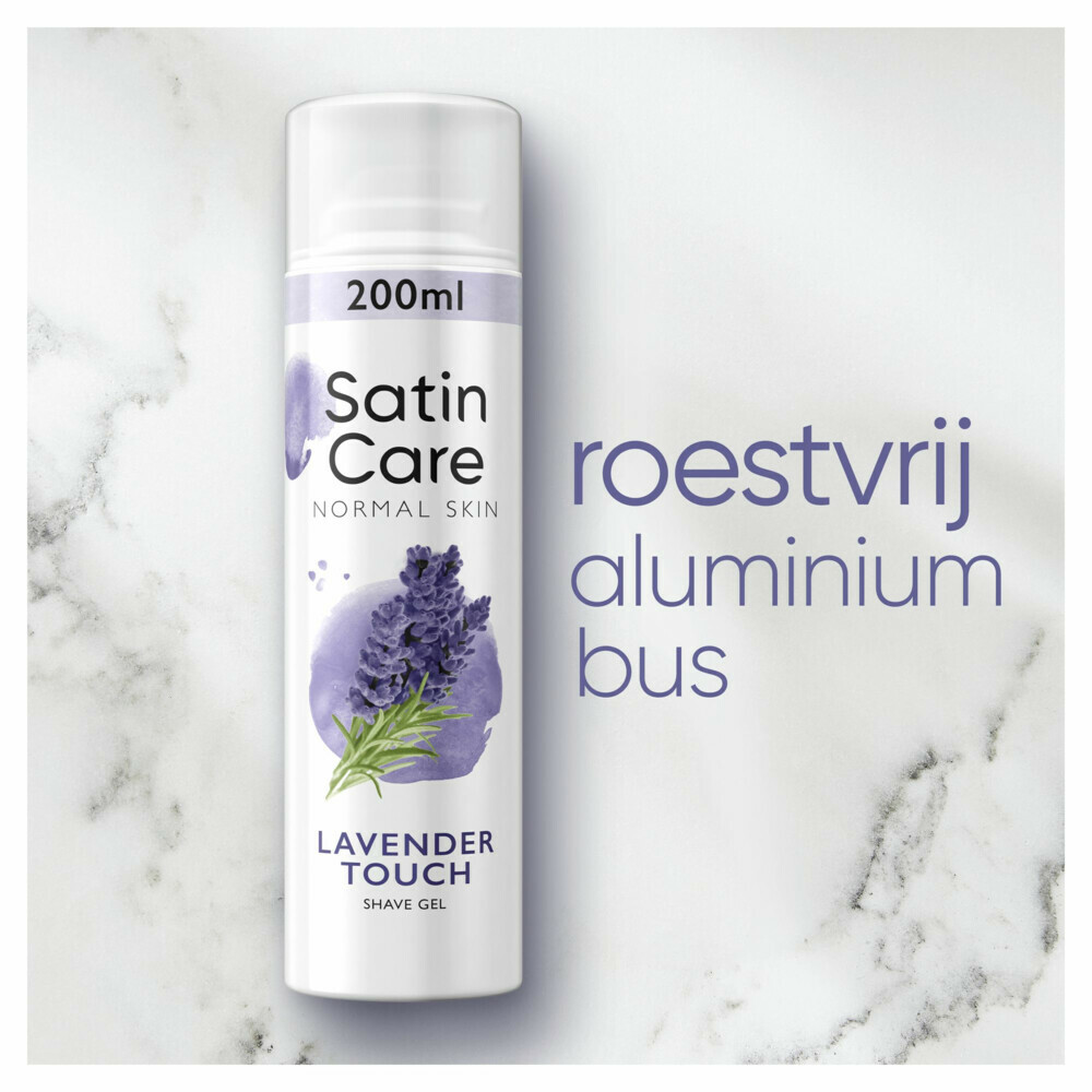 Gillette Venus Scheergel Satin Care Lavender Touch200 ml
