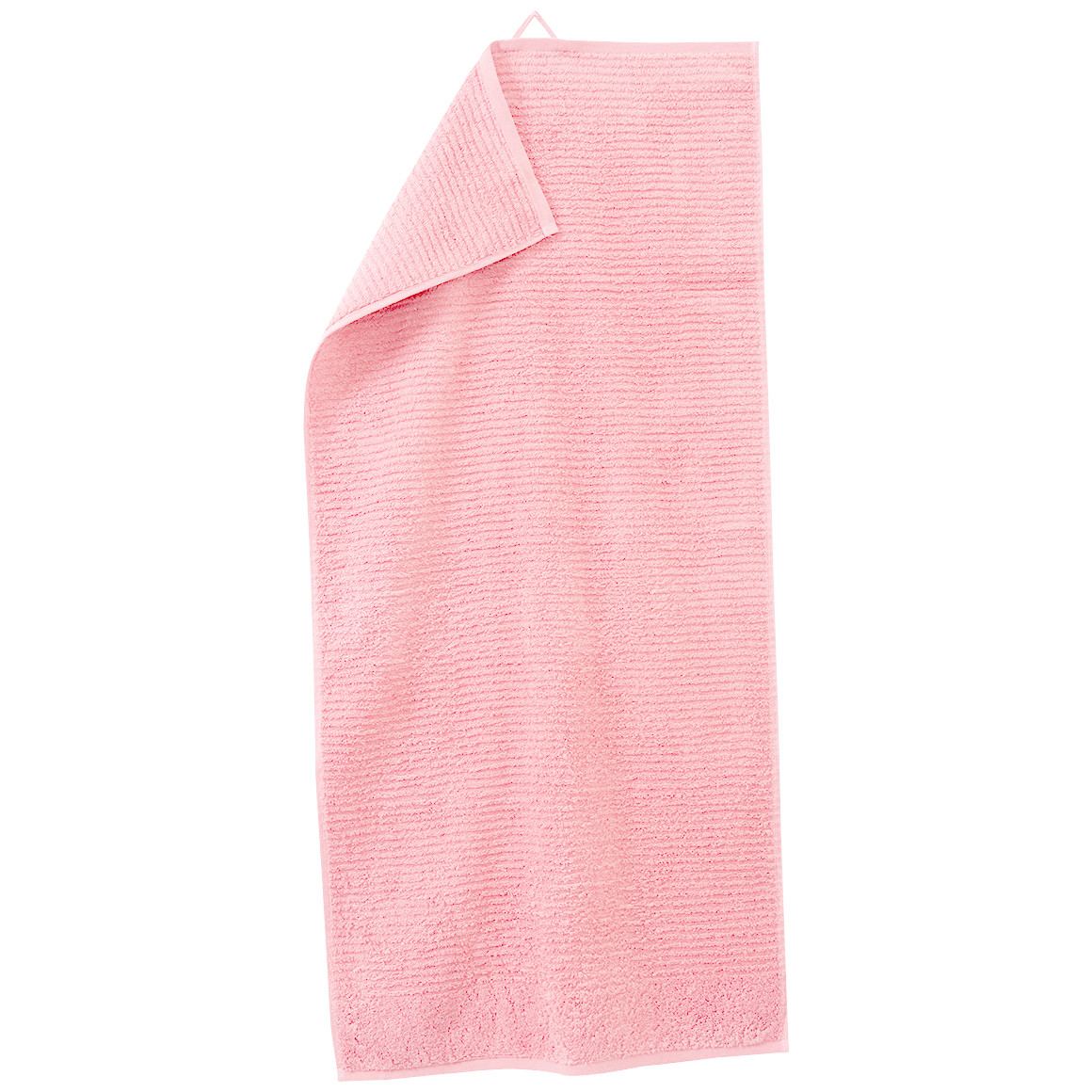 My Home Handtuch mit Rippstruktur rosa