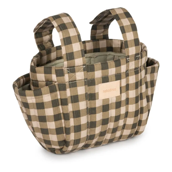 Nobodinoz Sac organiseur pour poussette Hyde Park | Vert
