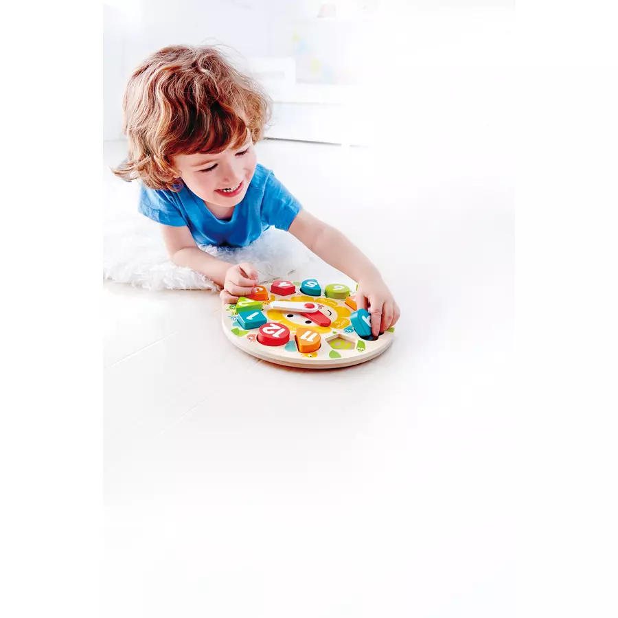 Hape Steckpuzzle Uhr