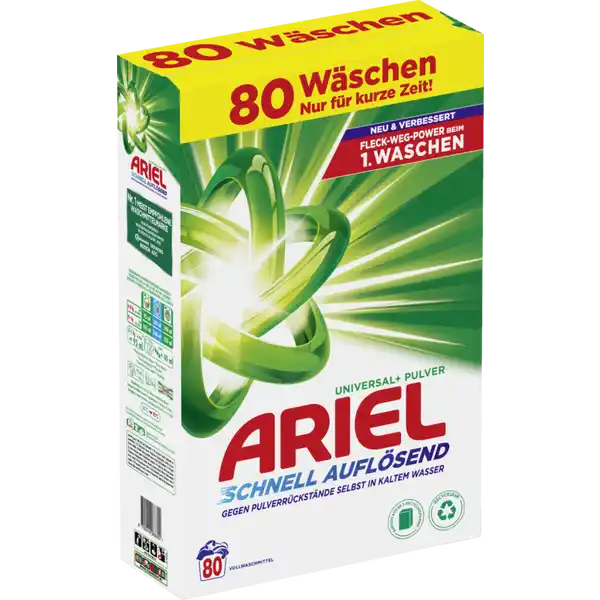 Vollwaschmittel Pulver 80 WL