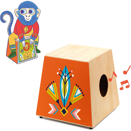 Djeco trommel cajon animambo
