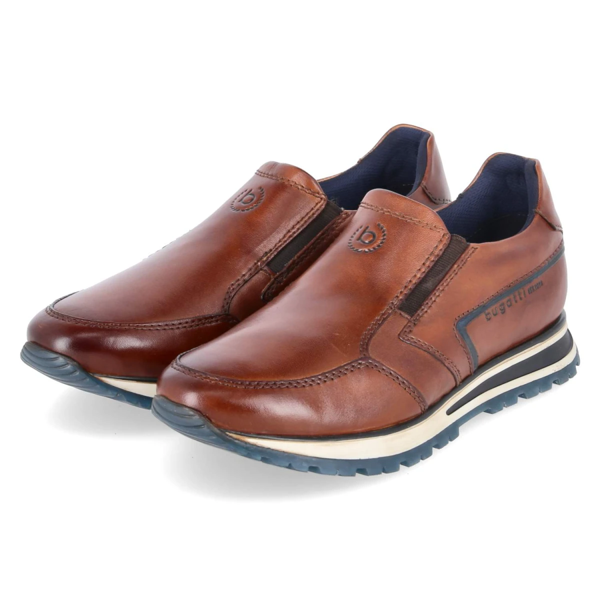 BugattiSlipper - Cognac