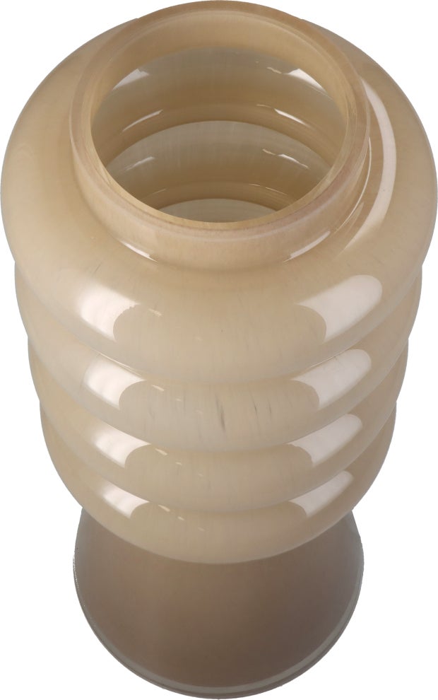 Vaas Disk beige D 12 H 30 cm