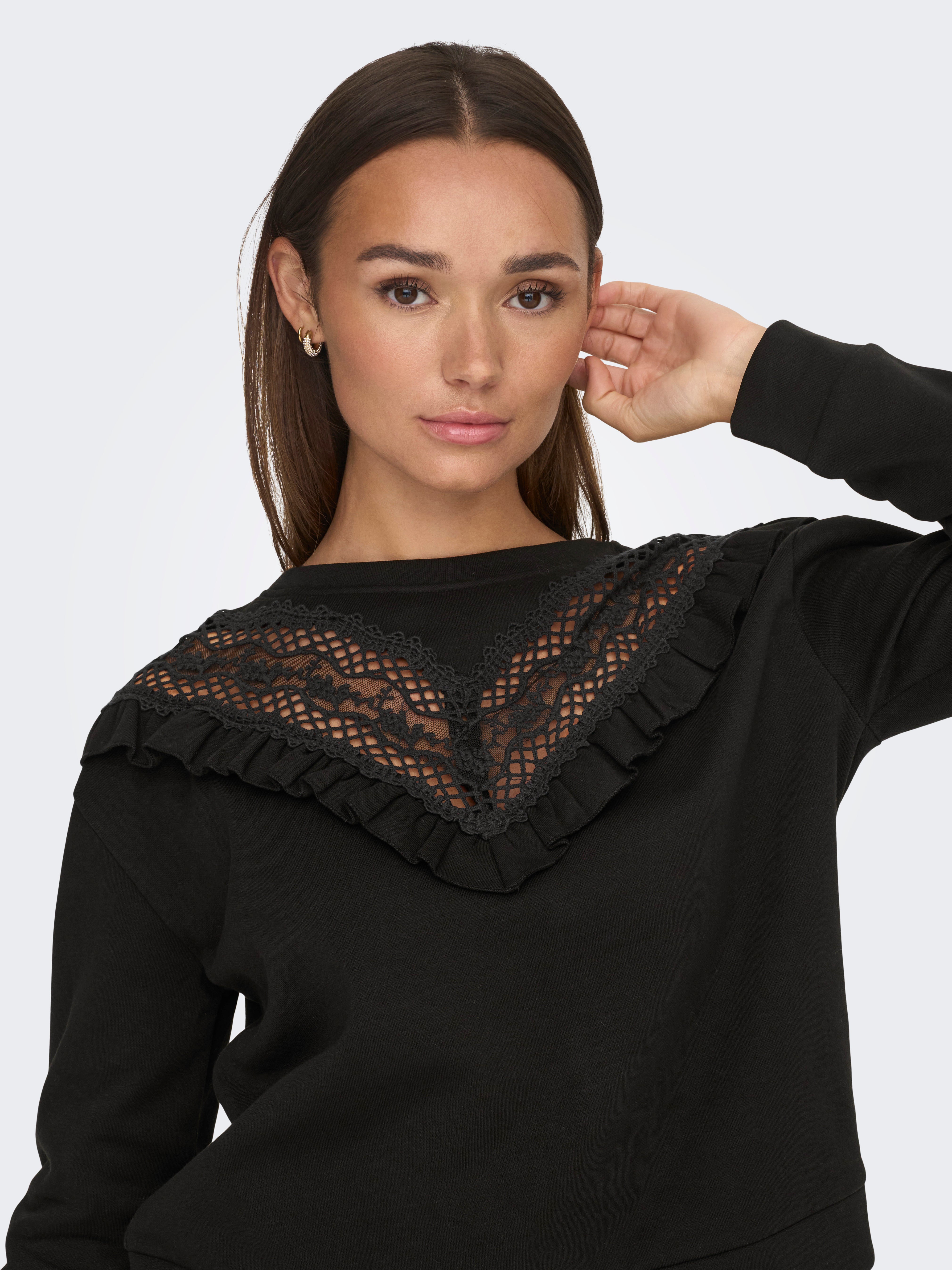 JDYGINA Sweatshirt Black