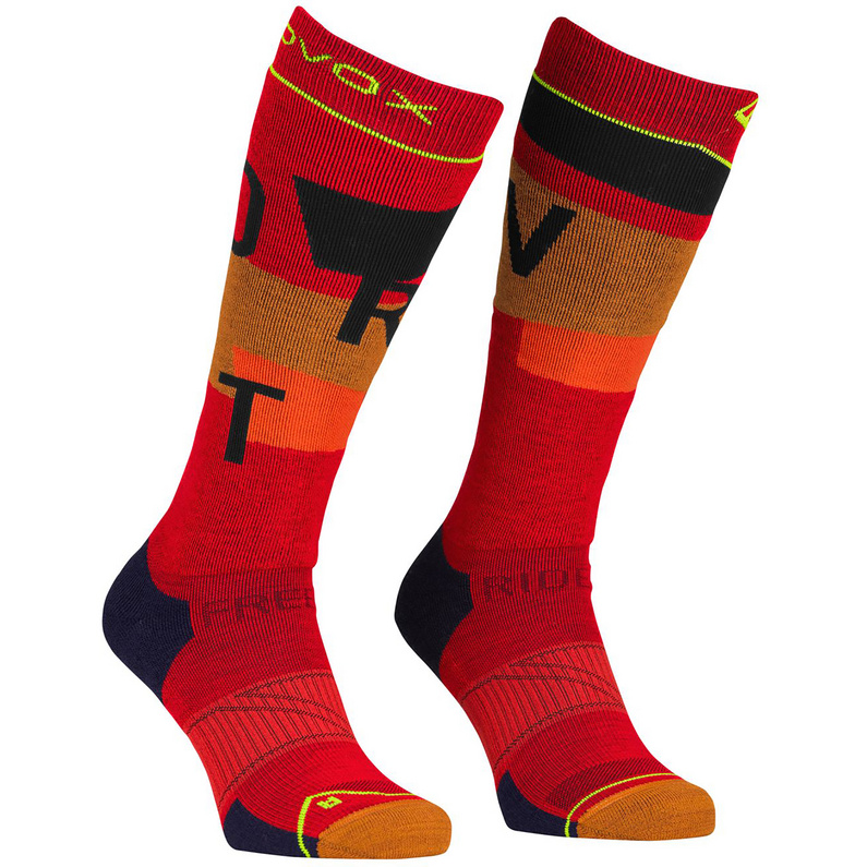 Ortovox Herren Freeride Long Cozy Socken