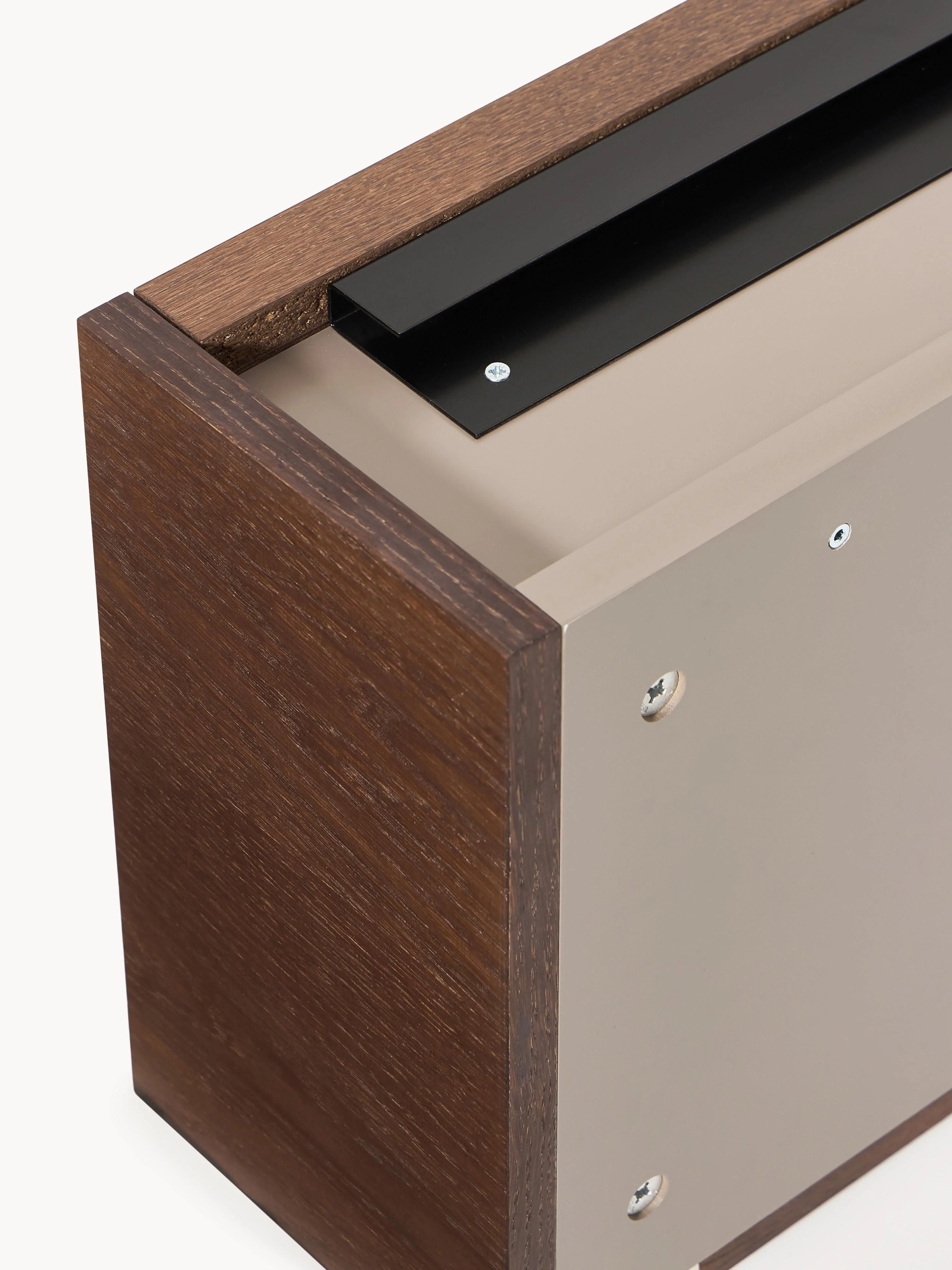 Houten wandconsole Larsen