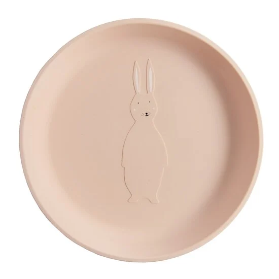 Assiette silicone   Mrs. Rabbit        de               Trixie