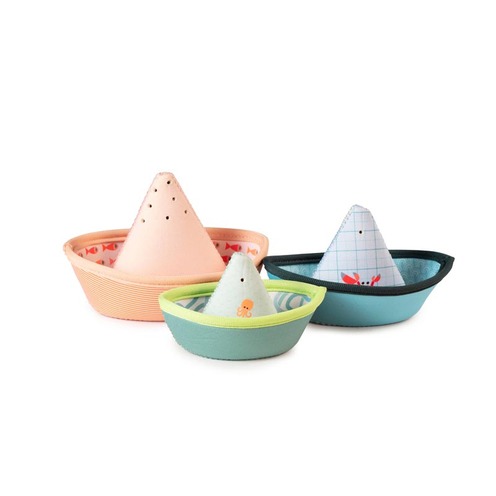 Lot de 3 bateaux de bain Jungle - LILLIPUTIENS