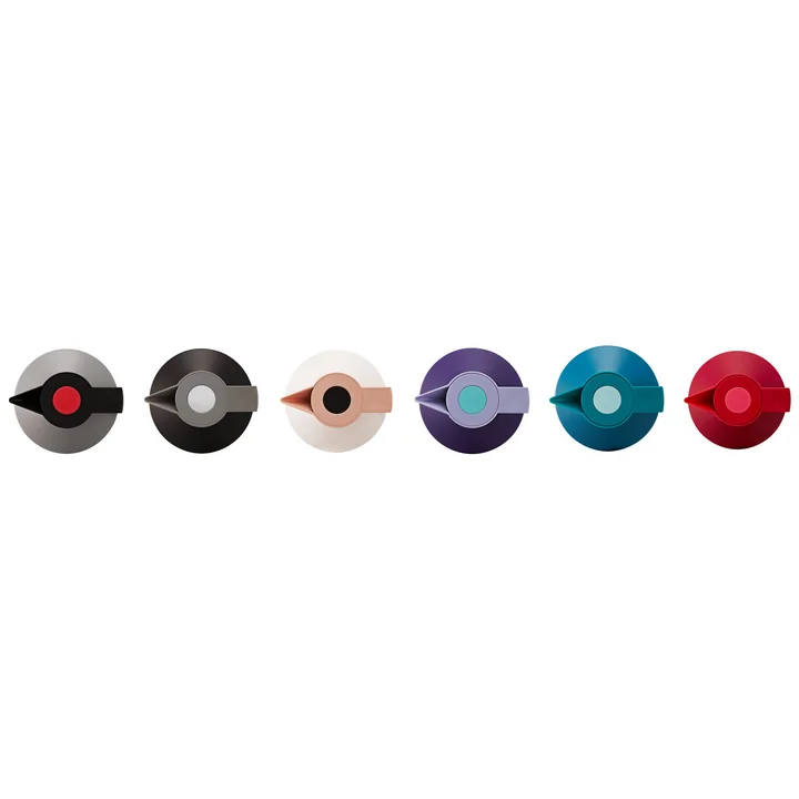 Normann Copenhagen - Geo Thermoskanne, schwarz / grau