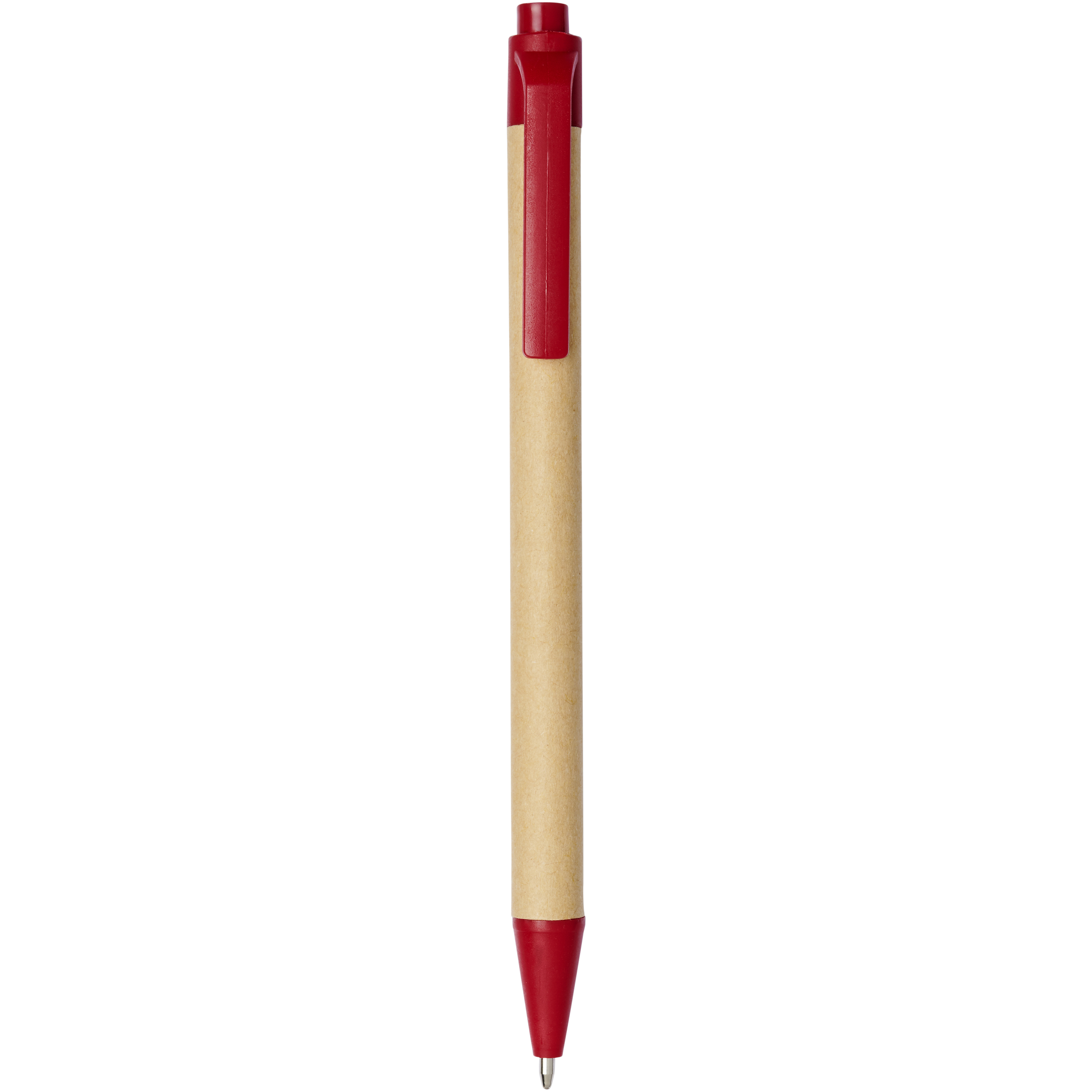 EgotierPro 107384 - Stylo bille en carton recyclé et plastique de maïs Berk