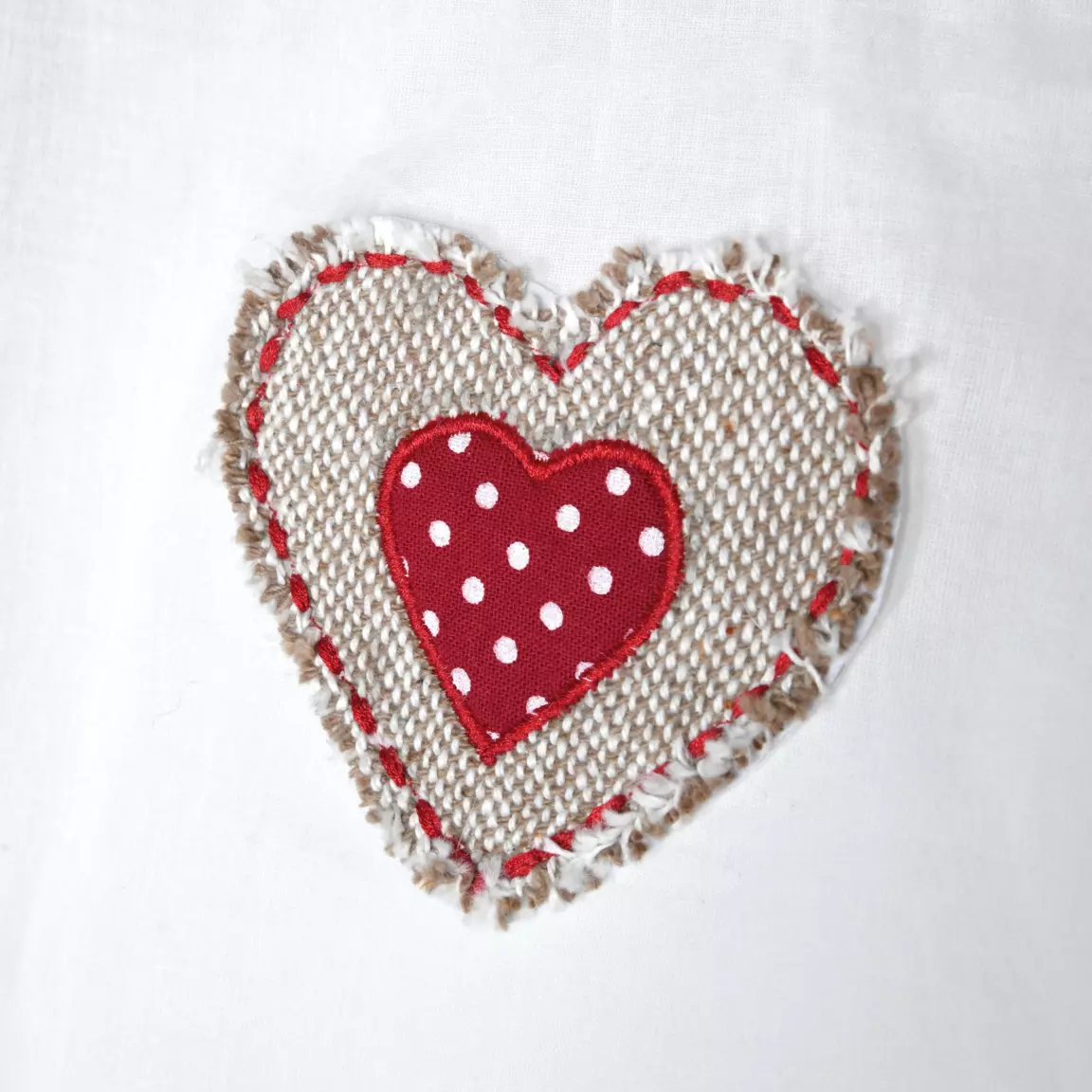 Voilage vitrage à passants (60 x 140 cm) Marianne Blanc